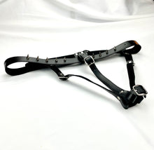 Load image into Gallery viewer, Super Hot Silver Spiked BDSM Forced Orgasm Belt Bondage Pleasure Harness