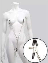 Load image into Gallery viewer, Super Hot 3 Way Nipple to Clitoris Sex Toy Clips for BDSM & Bondage Play