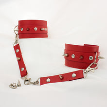 Load image into Gallery viewer, Super Hot Silver Spike BDSM Handcuffs for Bedroom Sex Play