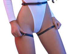 Load image into Gallery viewer, Super Hot Beautiful Booty Bow BDSM Bondage Body Harness with Handcuffs