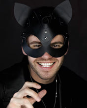 Load image into Gallery viewer, Super Hot Black Cat BDSM Bondage Cosplay Mask
