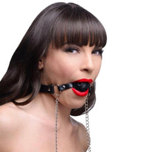 Load image into Gallery viewer, Super Hot Ball Gag with Nipple Clips.
