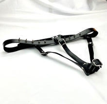 Load image into Gallery viewer, Super Hot Silver Spiked BDSM Forced Orgasm Belt Bondage Pleasure Harness
