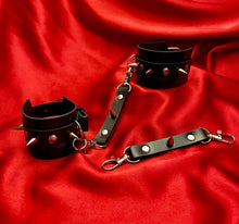 Load image into Gallery viewer, Super Hot Silver Spike BDSM Handcuffs for Bedroom Sex Play
