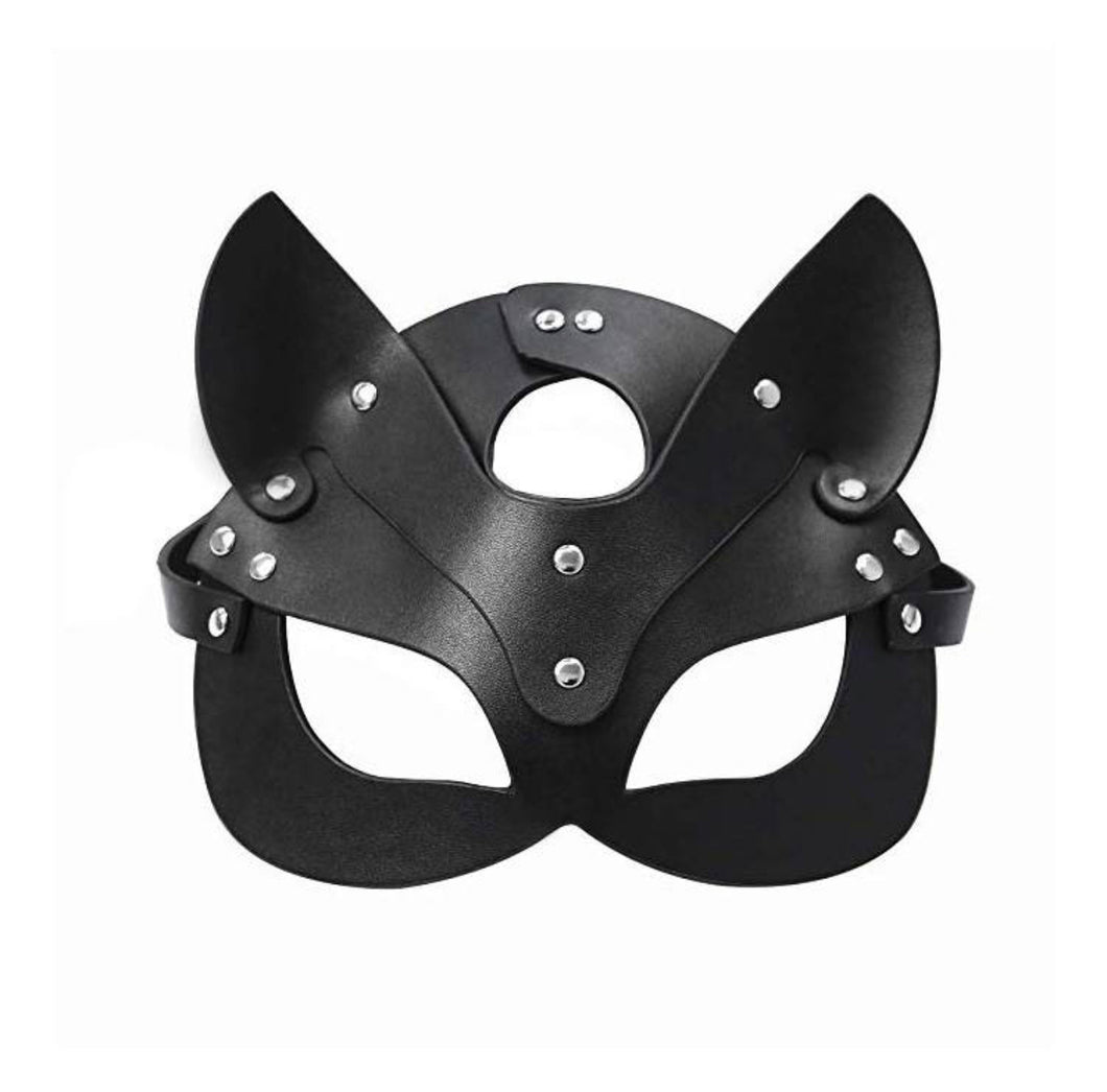 Super Hot Black Cat BDSM Bondage Cosplay Mask